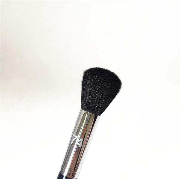 

pro small blush brush 74 goat hair round flat powder contouring highlighting sculpting brush beauty makeup blender tool5362342