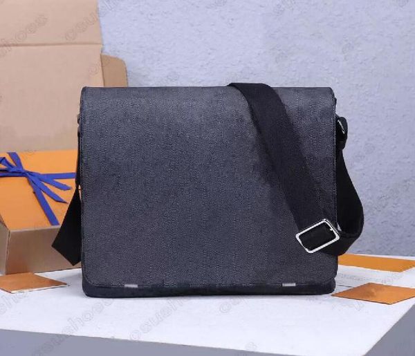 

classic district pm n41029 m45627 n41029 messenger bag cross body eclipse canvas leather hobo shoulder purses totes designers luxurys mens h