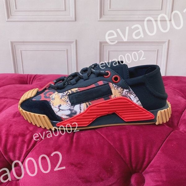 

new women sneakers travel shoes leather lace-up sneaker cowhide fashion lady flat designer trainers woman shoe men sneakers, Black