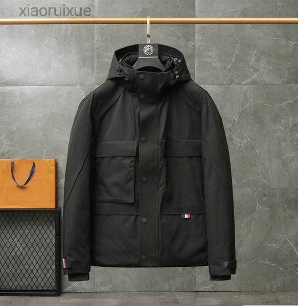 

designer mens down jacket double zipper women luxurys france men s downs coat fashion brand outerwear m11 2rk0h, Black