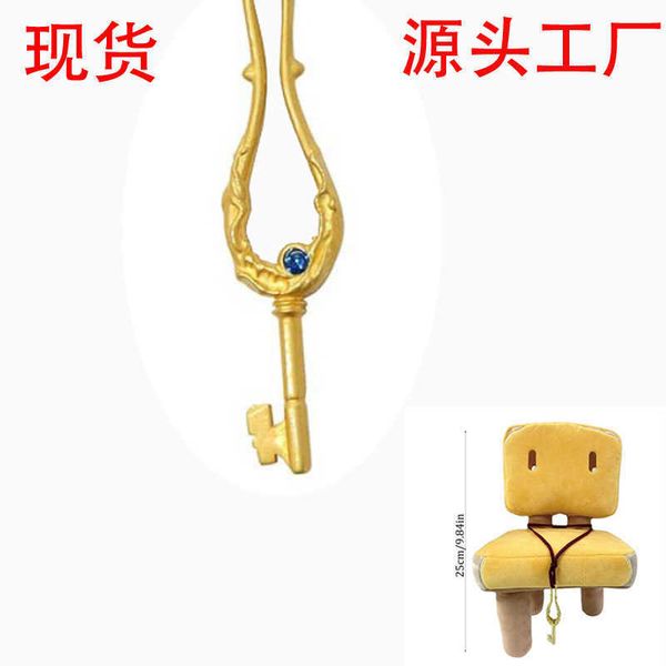 

suzume no tojimari cat dajin key pendant necklace bell bud journey, Black