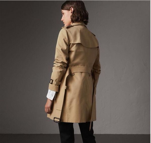 

classic men fashion england design middle long trench coat/heavy cotton brands double breasted trench coat for men/spring jacket sanm-450 si, Tan;black