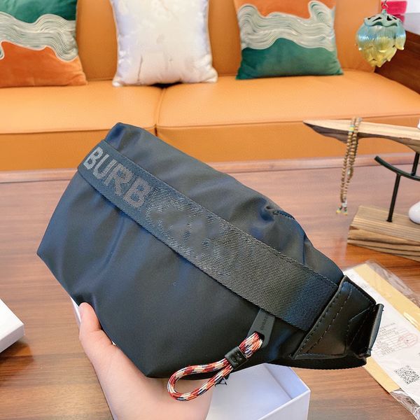 

luxury waist bag fashion fanny pack mens stylish nylon bumbag classic letters waists bags designer woman belt wallets 5a quality