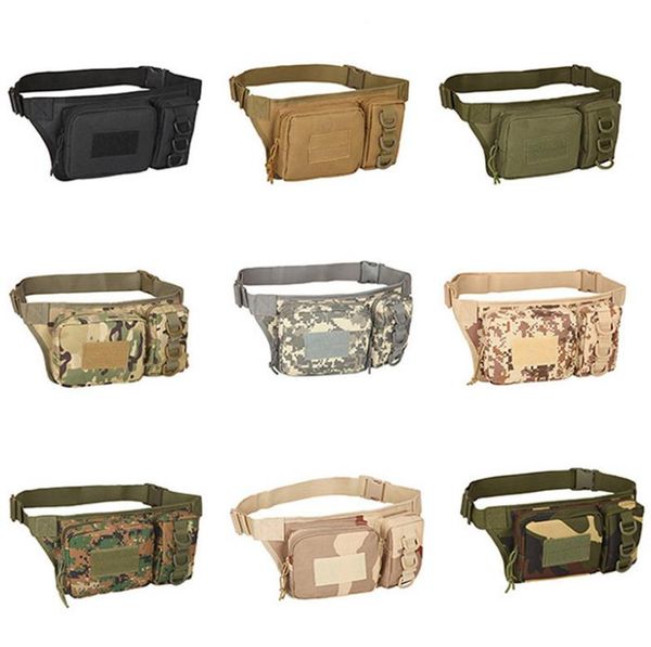 

tactical camouflage waist bag fanny pack outdoor sports hiking versipack running waistpack no114009535060