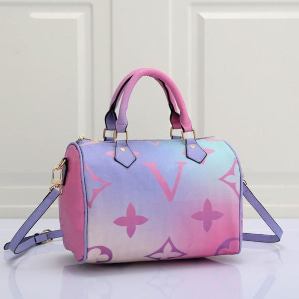 

designer bag tote bag fashionable and luxurious new women handbag, colorful crossbody bag, Brown