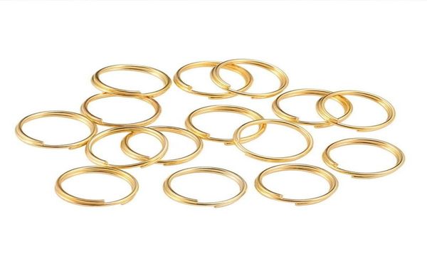 

200pcslot 6 8 10 12 mm gold open jump rings double loops split rings connectors for jewelry findings making diy supplies 789 t28031315, Silver
