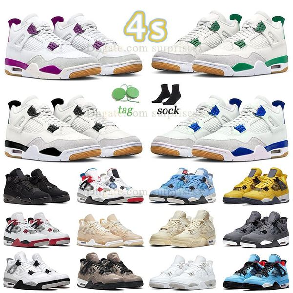 

dhgate jumpman 4 basketball shoes pine green 4s white cement sapphire purple black green mens womens sneaker black cat shimmer taupe haze ou