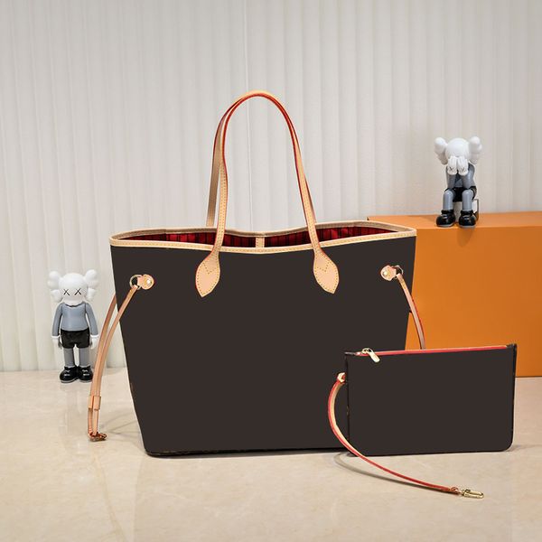 

luxury brand designer 2pcs set handbags shoulder bags purses totes clutch purse 32*29*17cm 409a95
