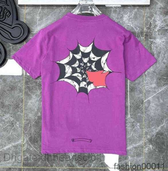 

men's ch summer heart fashion luxury brand t shirts chromes designers tees correct horseshoe sanskrit cross polos boy graffiti t-shirts, White;black