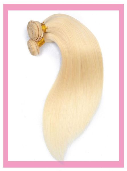 

peruvian human hair bundles 613 color blonde hair extensions wefts 95105gpiece one piece bundle 613 color6266368, Black