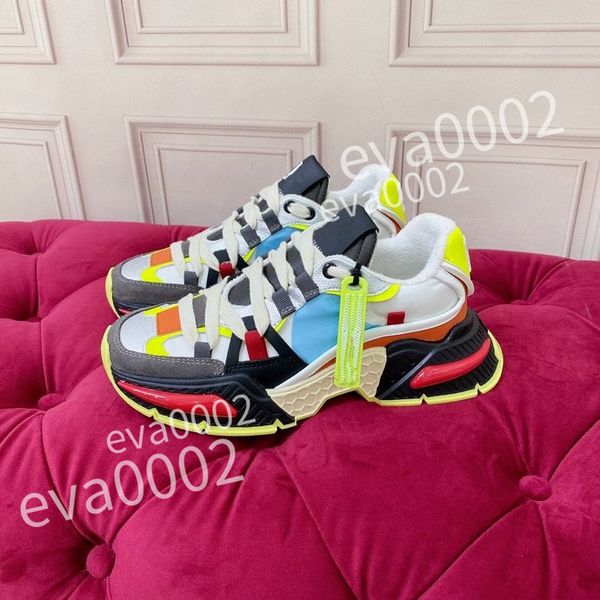 

luxury shoes women's women's sneaker designer striped fashion retro leather men's sneakers, Black