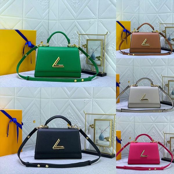 

designer bag womens lychee leather handbag m57584 stylish vintage shoulder bag women's multi-functional crossbody bag