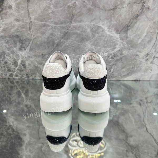 

2023r brand mens sneakers women casual shoes platform loafers trainers black leather shoes chunky round head sneaker
