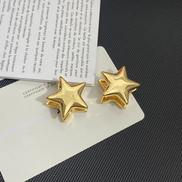 

classic style designer earrings women heart pearl hoop earrings studs cute size luxury letter earrings wedding party gifts wholesale wedding, Golden