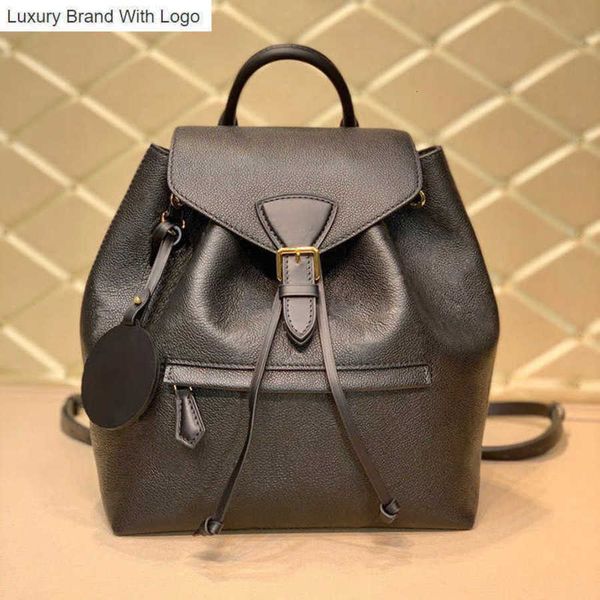 

bag handbags backpack style delicate knockoff designer shoulder bag montsouris backpack 33cm luxury backpack m45205 yl126 ivg3, Black