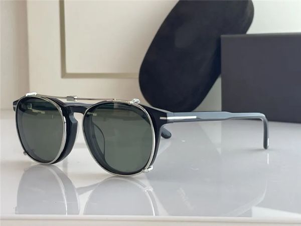 

fashion new design sunglasses 5401 cat eye frame detachable design simple and populartomfordstyle outdoor uv400 protective glasses, White;black