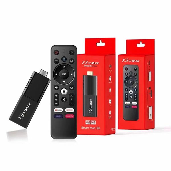 

xs97 stick bluetooth 5.0 smart tv stick android 10.0 4k hdr 2.4ghz 5g model qxh313tvd ddr3 2gb emcp 8gb media player