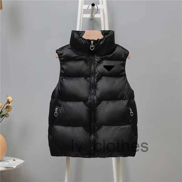 

2023 Autumn/Winter Women's Tank Top Fluffy Jacket Sleeveless Designer Jacket Women's Coat Matte Slim Fit Thickened Warm Couple Men's Coat Street Apparel S