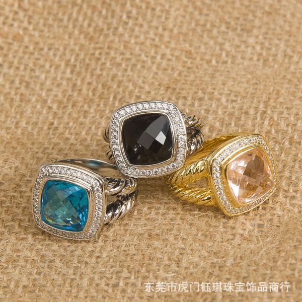 

Classic DY Ring jewelry designer top fashion accessories Rings 11MM Cable Pop Button Classic Ring Hot Selling Accessories DY Jewelry Accessories quality jewelry