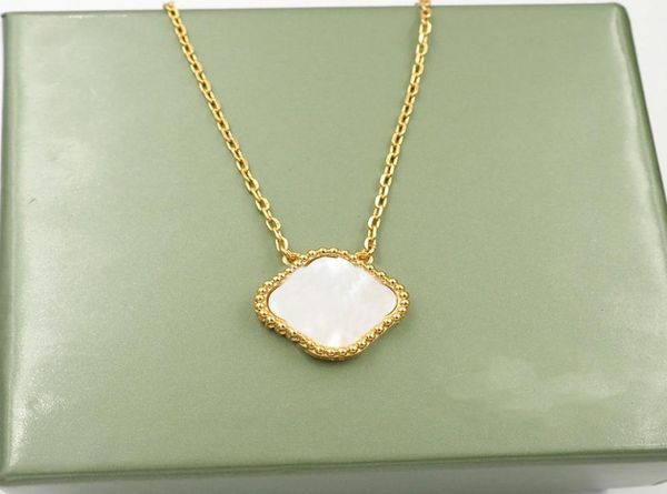

designer clover pendant necklaces love luxury women screw necklace party wedding couple gift fashion a21278927, Silver