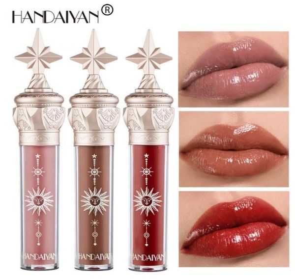 

handaiyan 10 colors jelly lip gloss plumper makeup moisturizing nutritious liquid lipstick volume clear make up cosmetic4125506