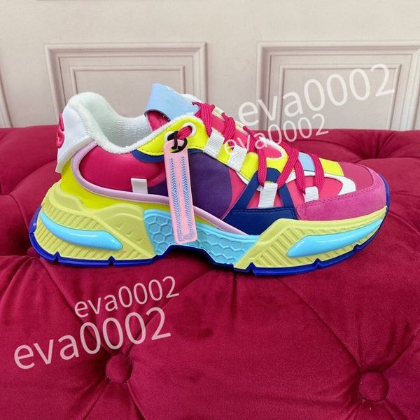 

2023 shoes women's women's sneaker designer striped fashion retro leather men's sneakers, Black