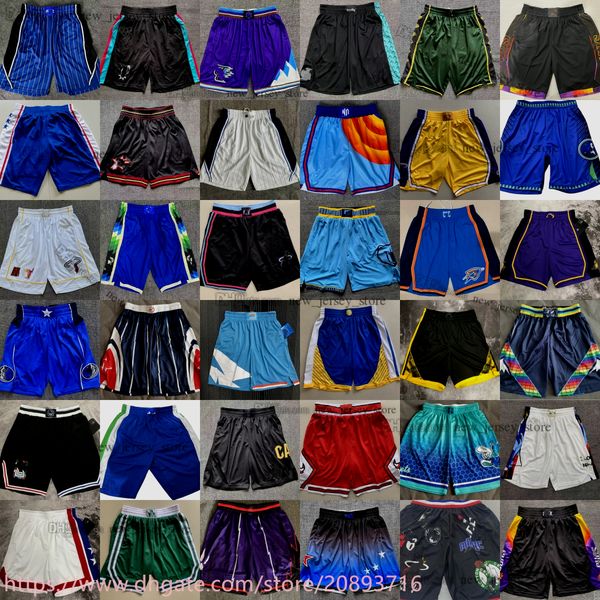 

printed 2023 new city basketball pocket shorts pockets pants white black red blue multi sport short man size xs-xxl