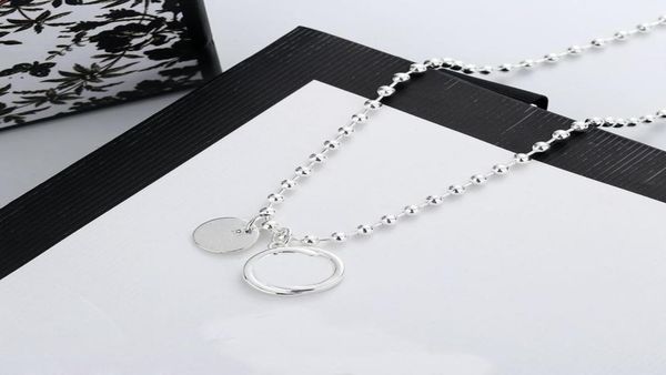 

personality letter plating necklace silver plated necklace for woman necklace gift fashion jewelry supply5570921