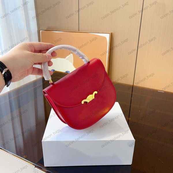 

summer designer bag fashion new women's handbag luxury semi-round leather calfskin women's crossbody bag single shoulder bag purse