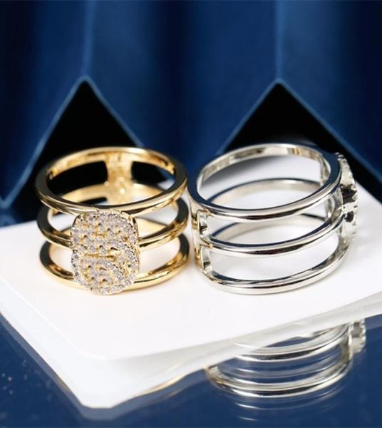 

woman diamond ring shape brass letter rings charm fashion jewelry supply5980242, Silver