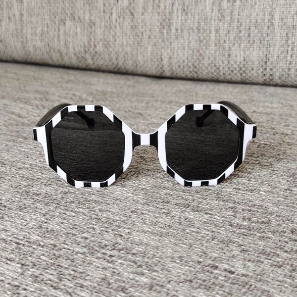 

baby sunglasses factory eyewear solid colors kids sun glasses hexagonal frame custom sunglasses logo anti-ultraviolet kids shield wholesale, White;black