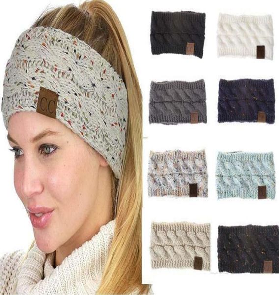 

fashion hairbands cc cross knitting ladies hair accessories wool acrylic fiber band braided warm headband headwear head8474100, Slivery;white