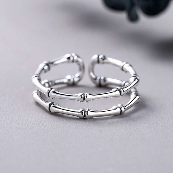 

band rings cute female small finger ring % real sterling silver wedding ring open thin engagement rings for women aa230412