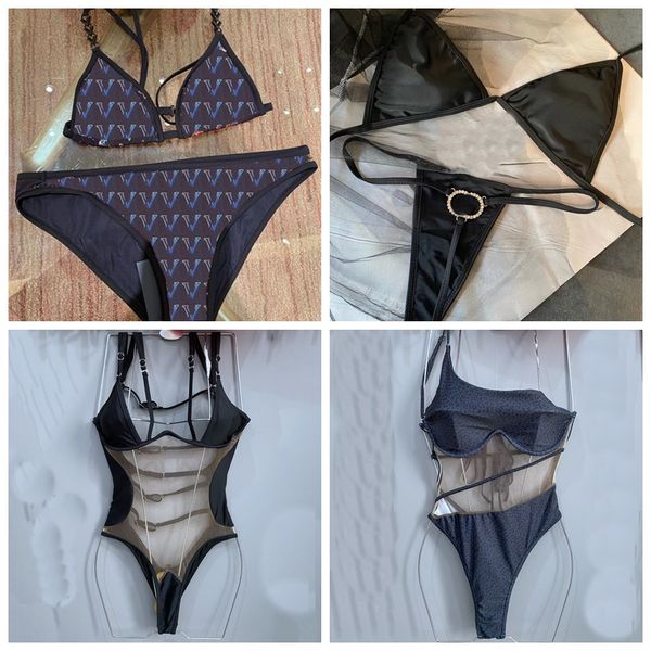 

bikini set designer lace up strap swimsuit women summer beach wear bathing suit fashion brand textile cross strap swimwear