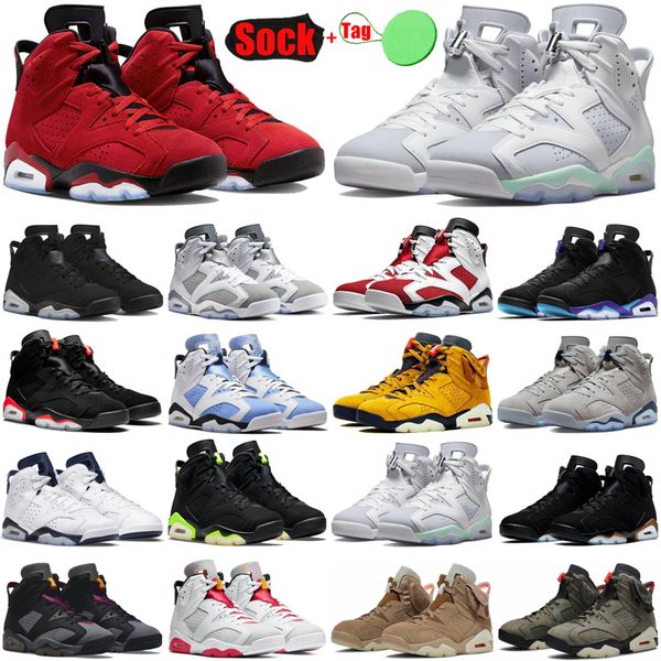

toro bravo 6 6s men basketball shoes cool grey aqua metallic silver unc georgetown carmine infrared midnight navy hare sports sneakers mens