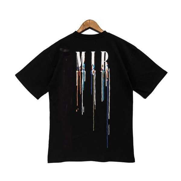 

men's t-shirts colorful letter print brand men short-sleeved t-shirt designer outfits tee shirt homme spring o-neck tshirt 67p90, White;black
