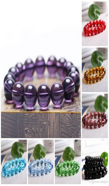 

beaded bracelets stretch 8mm natural stone beads carnelian amethyst round beads bracelet purple healing crystal bracelets8200792, Golden;silver
