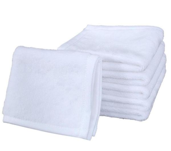

3030cm sublimation kerchief thermal transfer plain white printed kerchief towel portable washable washrag hand towel f10232982337