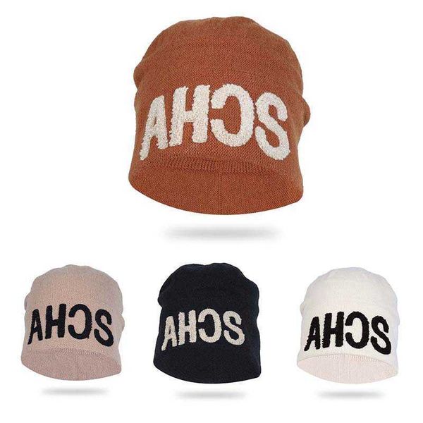 

hbp autumn and winter hats, pullover hats, warm knit hats, letter wool hats, bucket hats, cross-border wholesale trend, Blue;gray