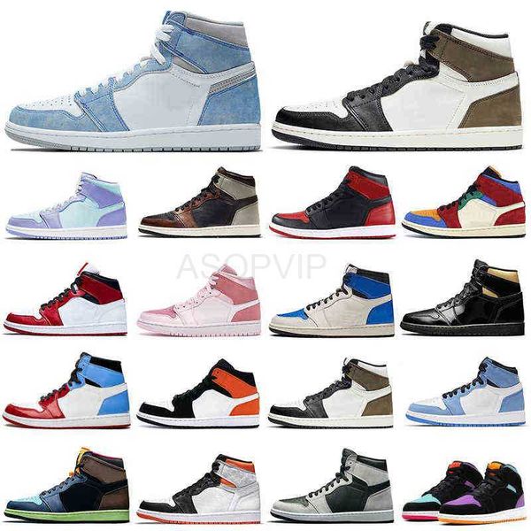 

r 1s men basketball shoes 1 university blue obsidian bred shadow digital pink women mens trainers sports sneakers