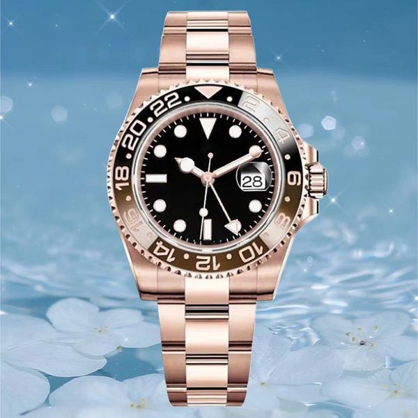 

wristwatch man designer watch for men 2836 Automatic mechanical movement 40mm All stainless steel folding buckle diving watch sapphire luminous men watch with box, Tp8