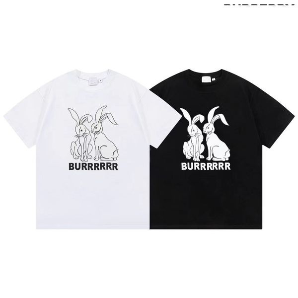 

summer mens t shirts designers clothing loose tees man casual street graffiti shirt sweatshirt short sleeve bur t shirts black white s-xl ., White;black