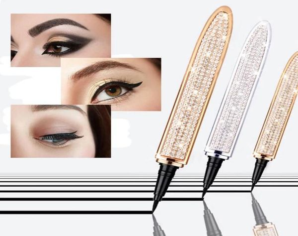 

quick drying black eyeliner pen diamond magic eyelash self adhesive eye liner pencil no glue waterproof2751924