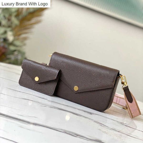 

bag handbags shoulder bags high imitation designer composite bag genuine leather messenger bag m80091 17cm zl114 ym1e, Black