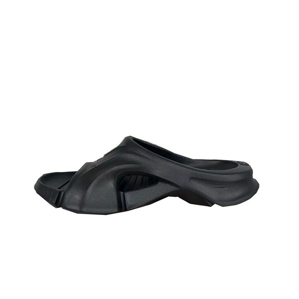 

designer slippers men black white rubber loafers sandals size 39-46