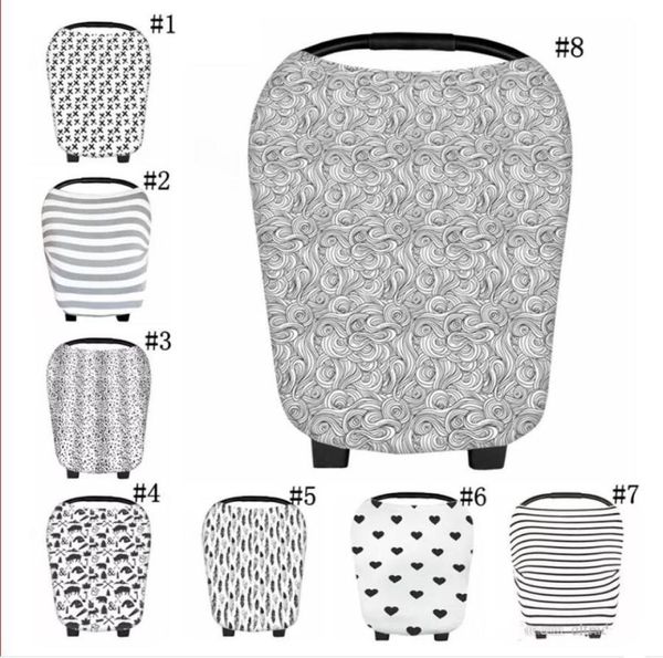 

new arrival soft nursing cover breastfeeding scarf baby car seat cover canopy and nursing cover for babies3380845