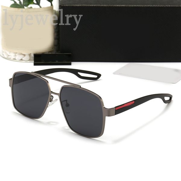 

polarized sunglasses p mens designer shades glasses sun proof classical retro pilot sonnenbrille delicate metal frame black womens sunglasse, White;black