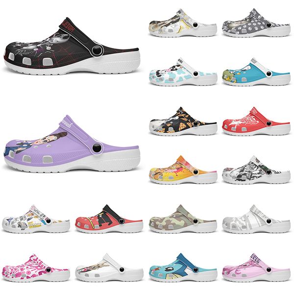 

Customized precious beautiful fashionable comfortable lovely Diy shoes for men and women's indoor slippers 81584