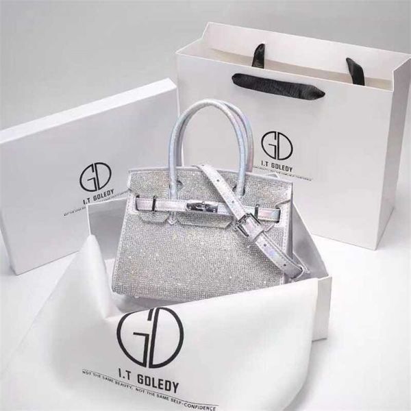 

feeling bag 2023 new foreign style versatile sparkling diamond bag crossbody