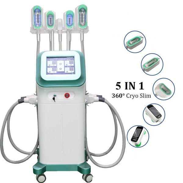 

fat e cool shape machine 360 cryolipolysis slimming beauty equipment cryo cellulite reduction cryotherapy devices 5 handle